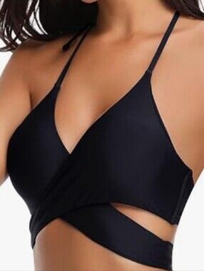Black Wrap Bikini